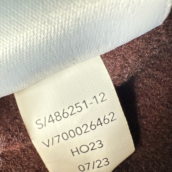 Athleta Triumph Zip Hoodie Jacket Fleece Lined Chocolate Brown Size XL - Picture 11 of 13